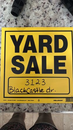 Yard sale