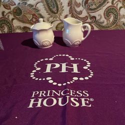 Princess House Sugar And Creamer 