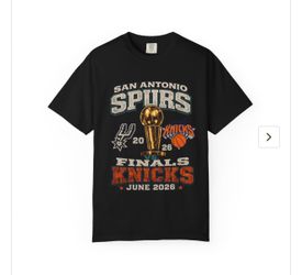 NBA finals shirt. San Antonio Spurs vs. New York Knicks NBA finals shirt