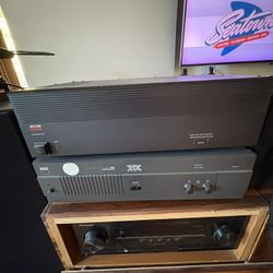Adcom Pair GFA-545 Solid Vintage Amplifiers 