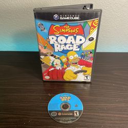 Simpsons Road Rage (Nintendo GameCube, 2001) No Manual Tested & Works
