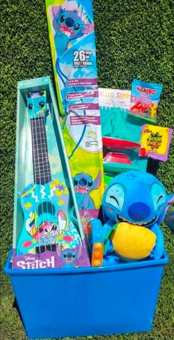 Kids JUMBO Disney Stitch Happy Birthday Gift Basket (Free Delivery Available) 🛻🔥