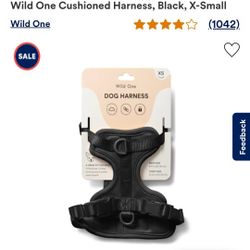 Wild ones Cushioned Harnessed And A Waterproof Leash Brand New