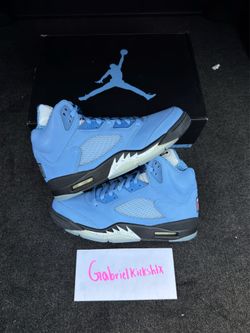 Air Jordan 5 UNC University Blue