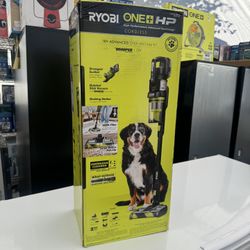 ONE+ HP 18V Brushless Cordless Advanced WHISPER Series Stick Vacuum Kit with 4.0 Ah Battery and Charger