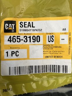 CAT Seals Part# (contact info removed)