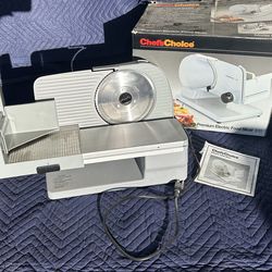 Electric Food Slicer - Chefs Choice model 610