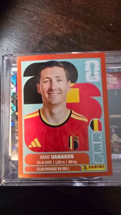 RED LABEL PARALLEL PANINI BELGIUM #14