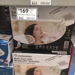 New Bathroom Exhaust Fan With Speaker