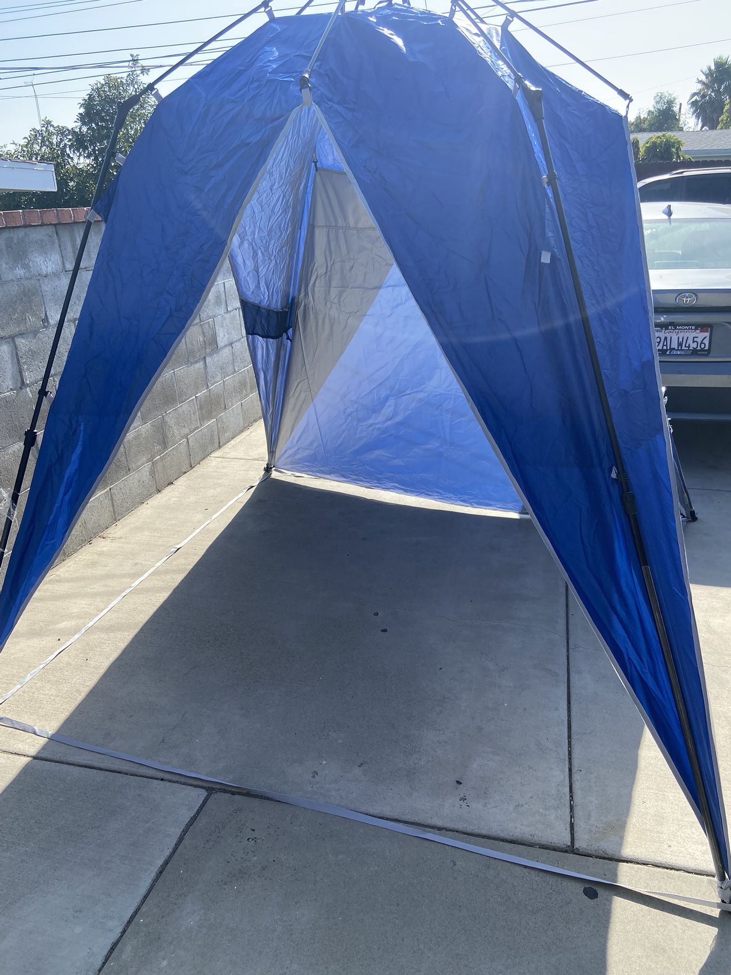 Fiberglass Book Open Awning