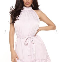 Annissa Mini Dress - Lavender Medium Ladies 