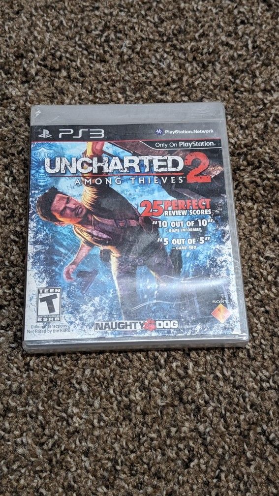 Factory Sealed Factory Sealed Uncharted 2 For PlayStation 3