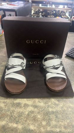 Gucci Sandals w/Box & Bag size 36 1/2