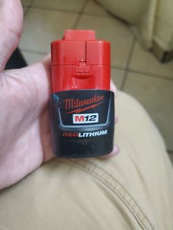 M12 Milwaukee  battery
