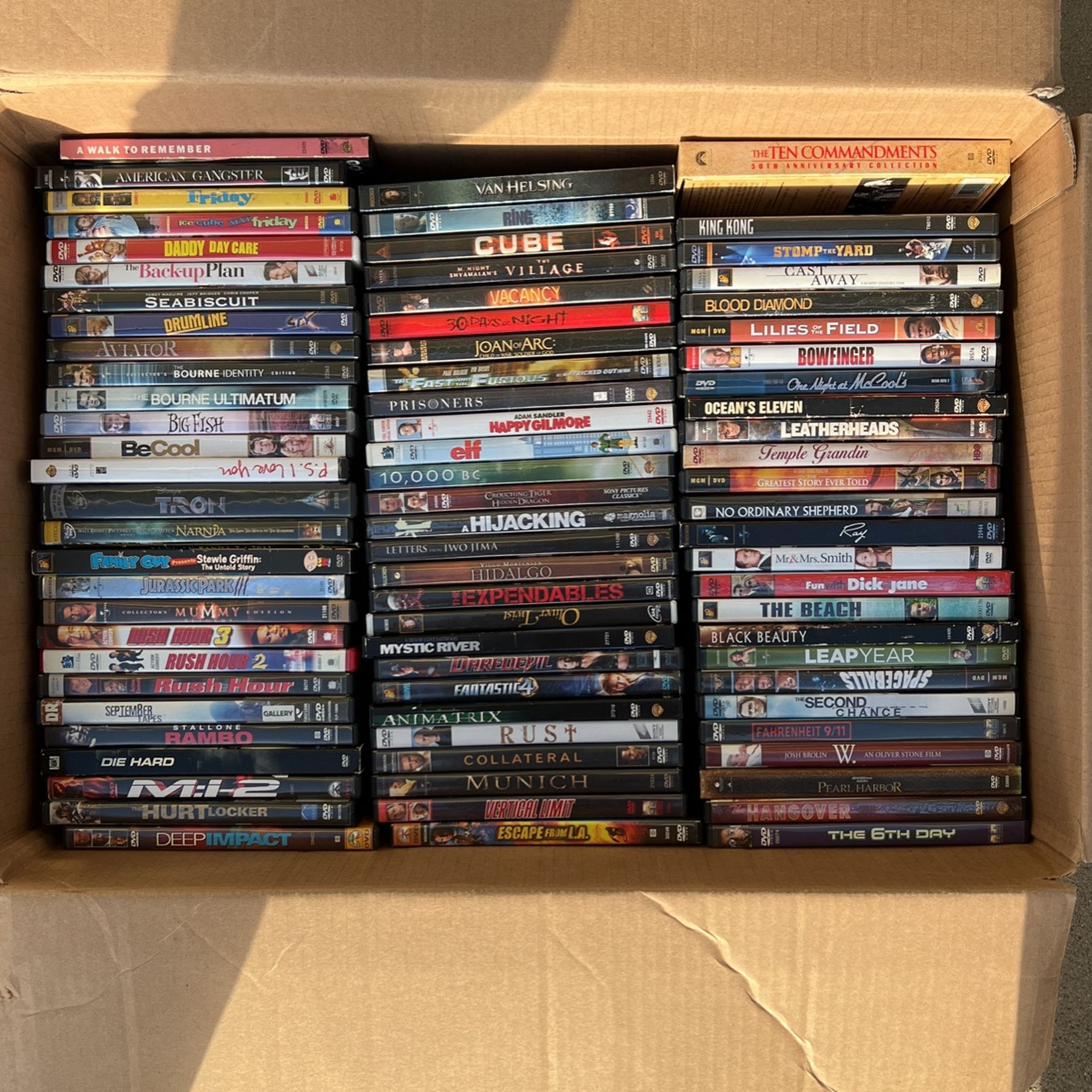 DVD Lot $1 each