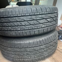 4 New Tires With Rims And Caps 245-70-16