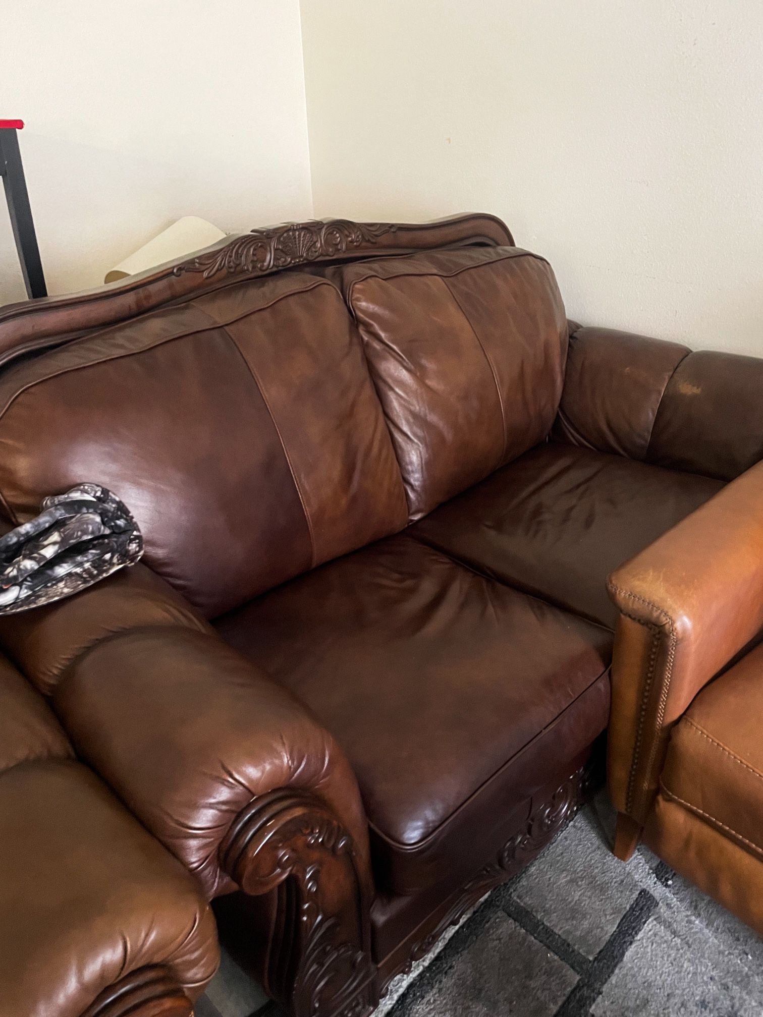 Leather Couch