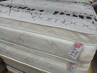 $199 Queen pillow top mattress only brand new free delivery same day