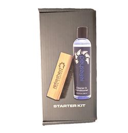 Refreshed Shoe Cleaner Starter Kit Cleaner & Conditioner 8 fl oz w/ Brush