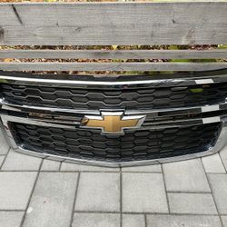 Chevrolet Chevy Tahoe Suburban Grille Grill Stock Chrome 2015, 2016, 2017, 2018, 2019, 2020, 2021