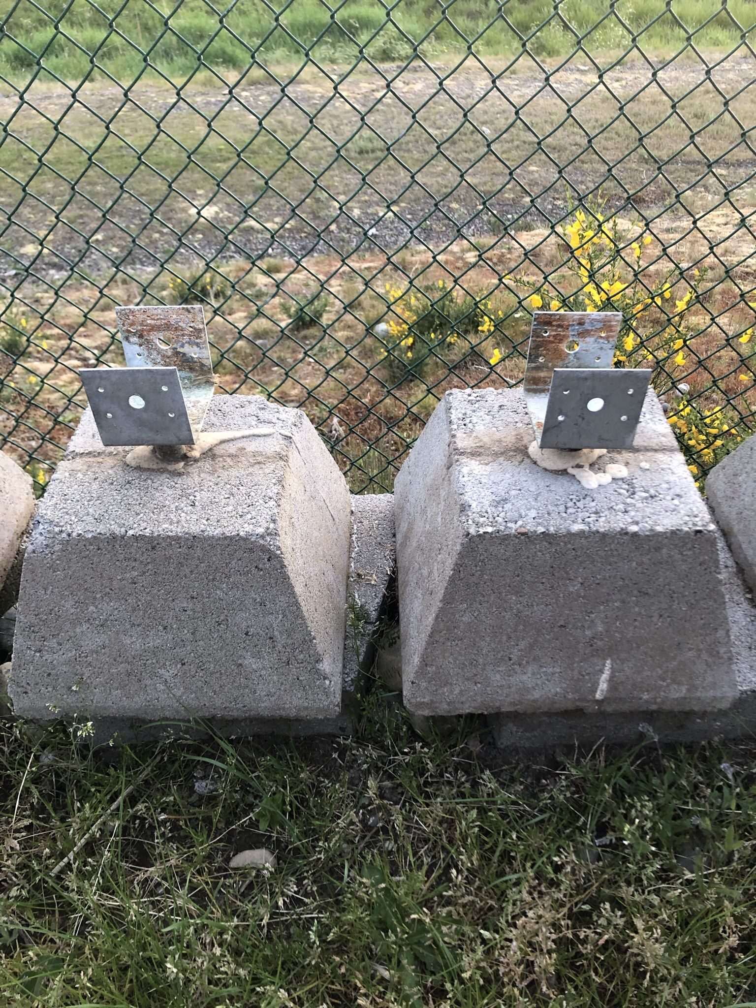 Dobie block, 4x4, and plywood Construction materials