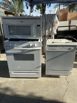 Estufa Microwave Y Dishwasher Usadas Buenas Condiciones $460