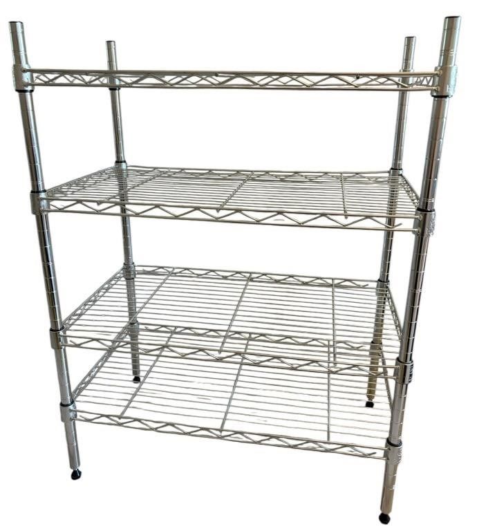 HDX NSF 4-Tier Wire Shelving Unit
