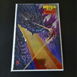 Godzilla VS Avengers #1 Foil 