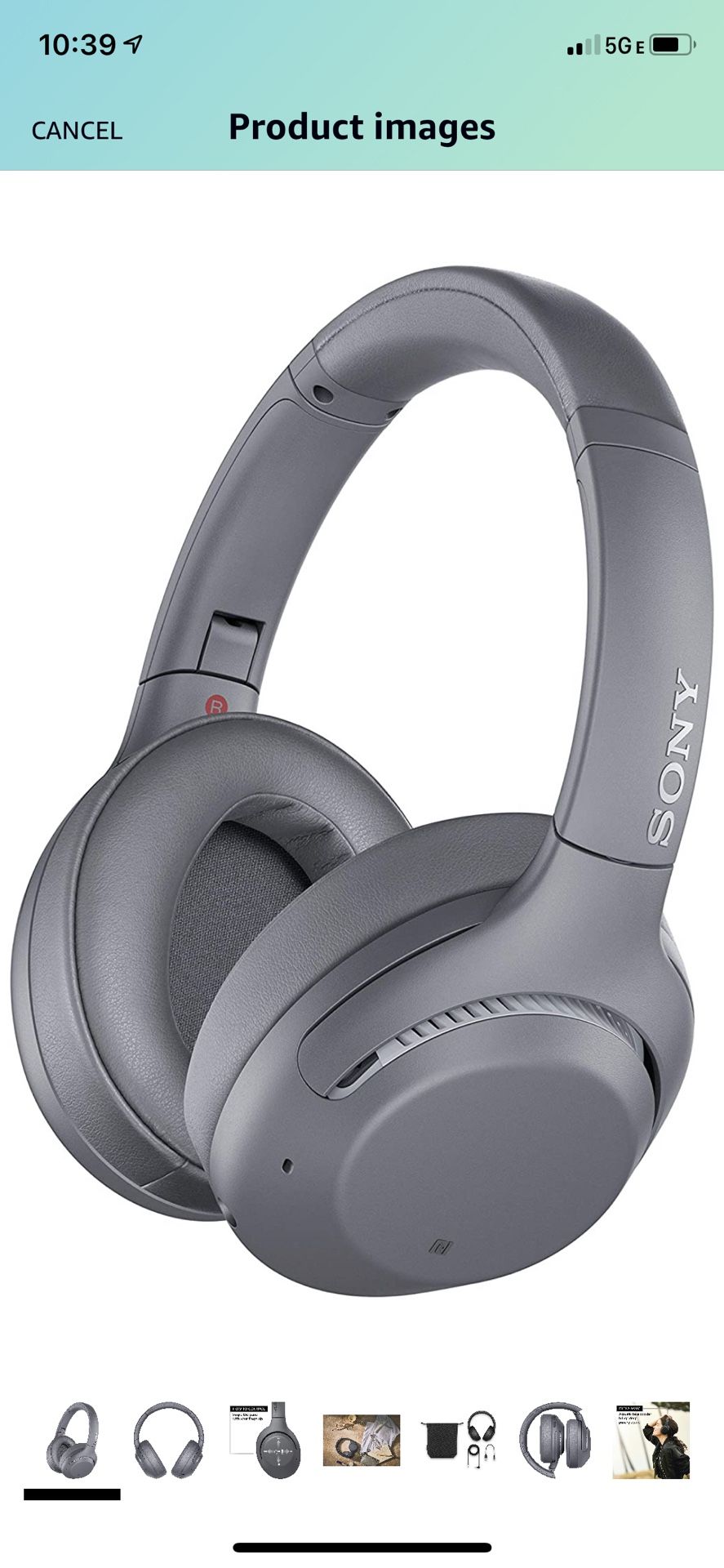 Sony WH-XB900N Wireless Noise Canceling Extra Bass Headphones