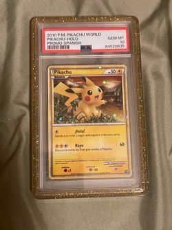 2010 Pikachu World Spanish Promo with Guard