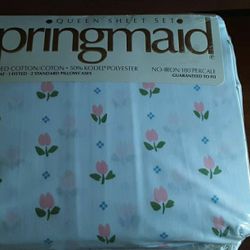 Queen Sheet Set By Springmaid
