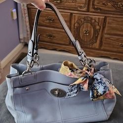 Periwinkle Coach Bag