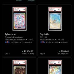 Pokemon Psa 10 Lot