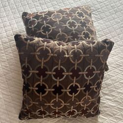 2 Sofa Throw Pillows .