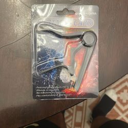 Black Guitar Capo Acoustic Trigger