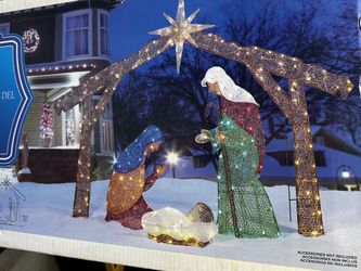 Nativity With Led