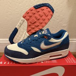 Nike Air Max 1 Milwaukee Brewers City Connect IQ2938-400 Men's Size 10.5