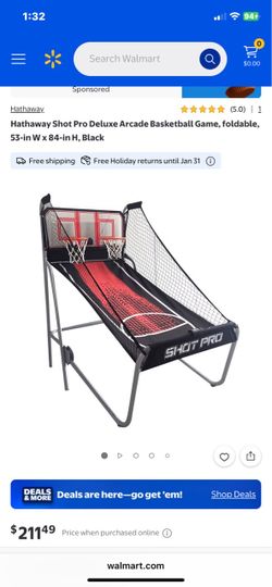 Hathaway Shot Pro Deluxe Arcade Basketball Game