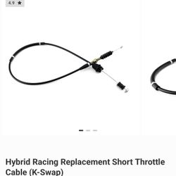 Hybrid Racing Short Throttle Cable 