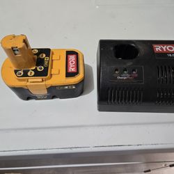 Ryobi 18 V Battery 