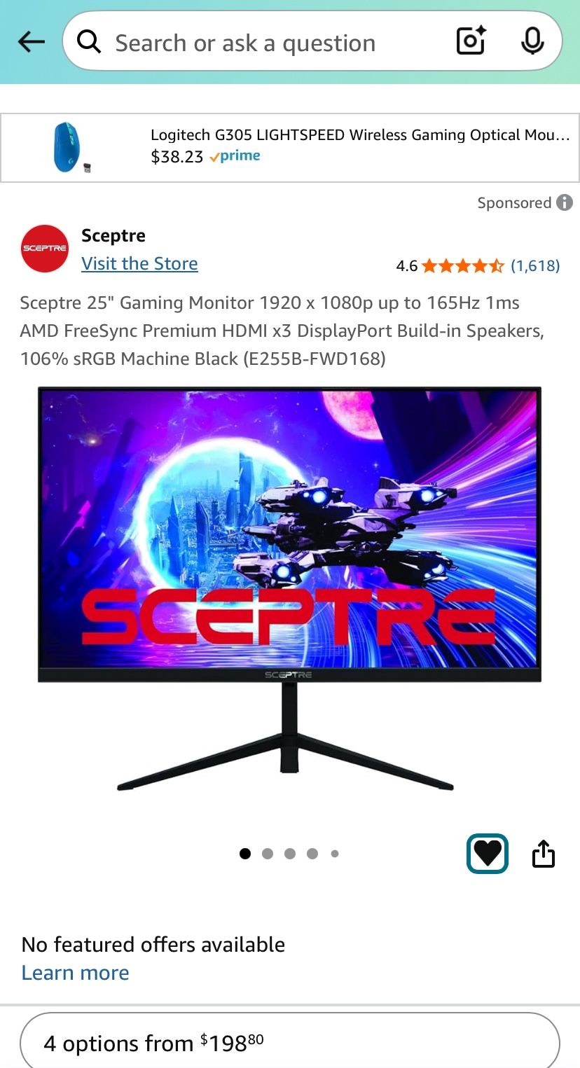 165 hz monitor
