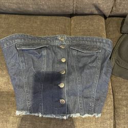 Two Shirts Both Blue