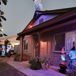 Nightmare Before Christmas Halloween Inflatables 