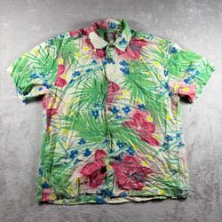 Vintage Jams World Hawaiian Shirt Men’s M #M630RE Floral Collectors #7A