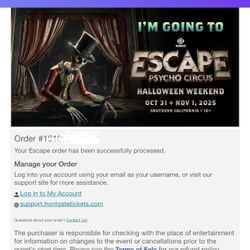 Escape 2 Day VIP