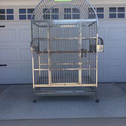 XX Large Stainless Steel Macaw / Parrot Cage 