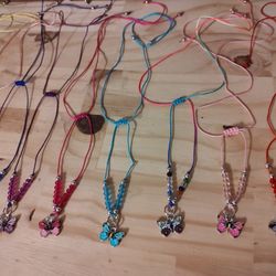 Butterfly necklaces--SERIOUS INQUIRIES ONLY 