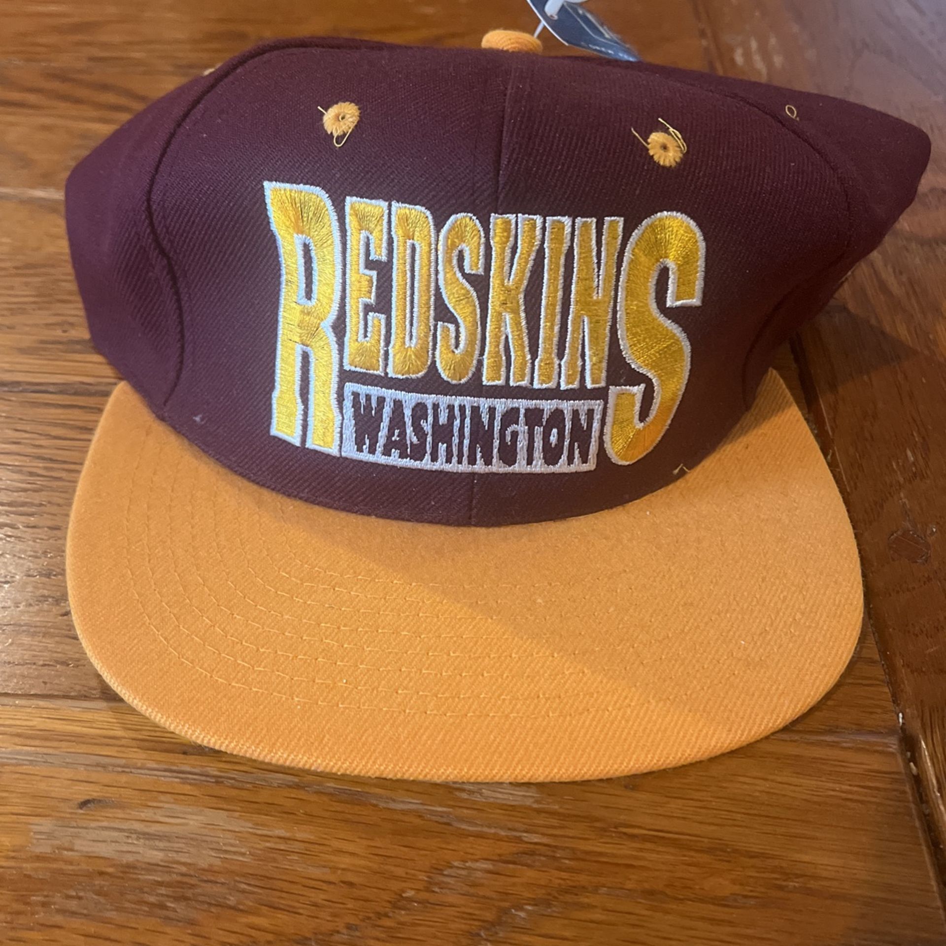 NEW NWT Vintage Dead stock Washington Redskins SnapBack hat
