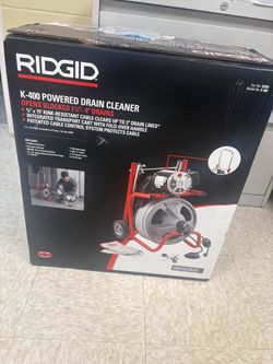 Rigid K 400 drain cleaning auger
