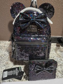 Loungefly Celestial Sequins With Wallet 